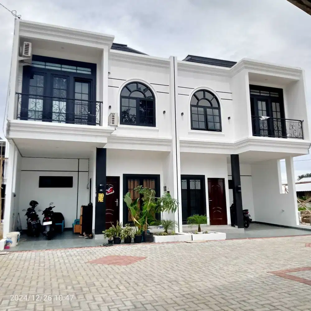 Rumah 2 LT Pinggir Jalan Raya dekat UI dan Brimob Kelapa 2 Promo DP 0