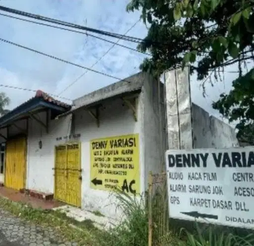 Di jual tanah beserta bangunan di sukabumi Jawa barat