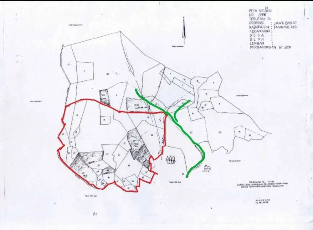Dijual Tanah di Jl. Raya Malangbong, Kadipaten - Tasikmalaya