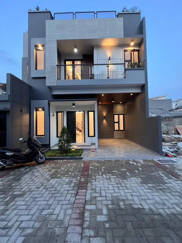 Rumah baru dalam cluster dipoltangan prejten timur jakarta selatan