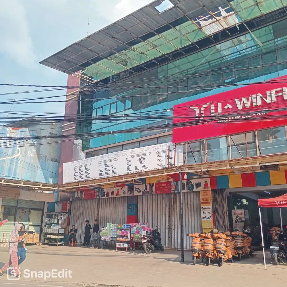 Disewakan Ruko 2,5 Lokasi Komesil, di Daerah Penggilingan, Pulogebang