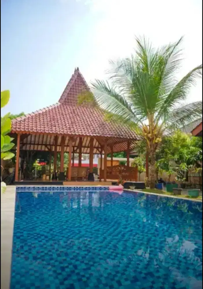 Dijual Rumah mewahBantarsoka bonus kolam renang,pendopo dekat pasar Pon,  stasiun Purwokerto