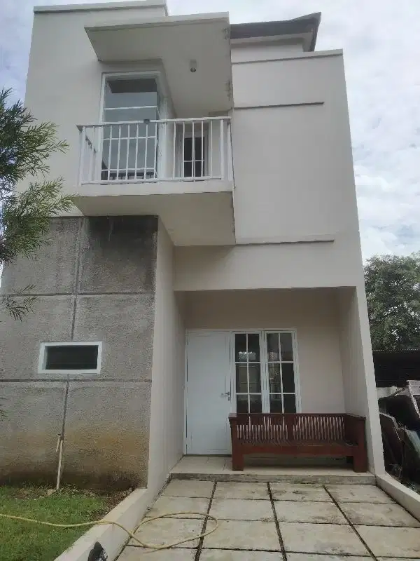 rumah asri, rumah seperti resort,