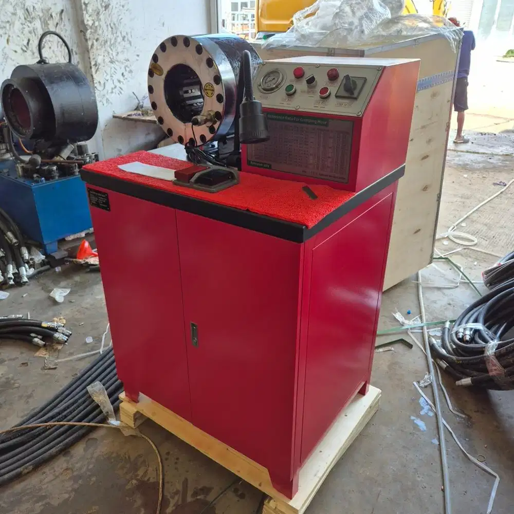 Mesin pres hidrolik selang gp51 4kw