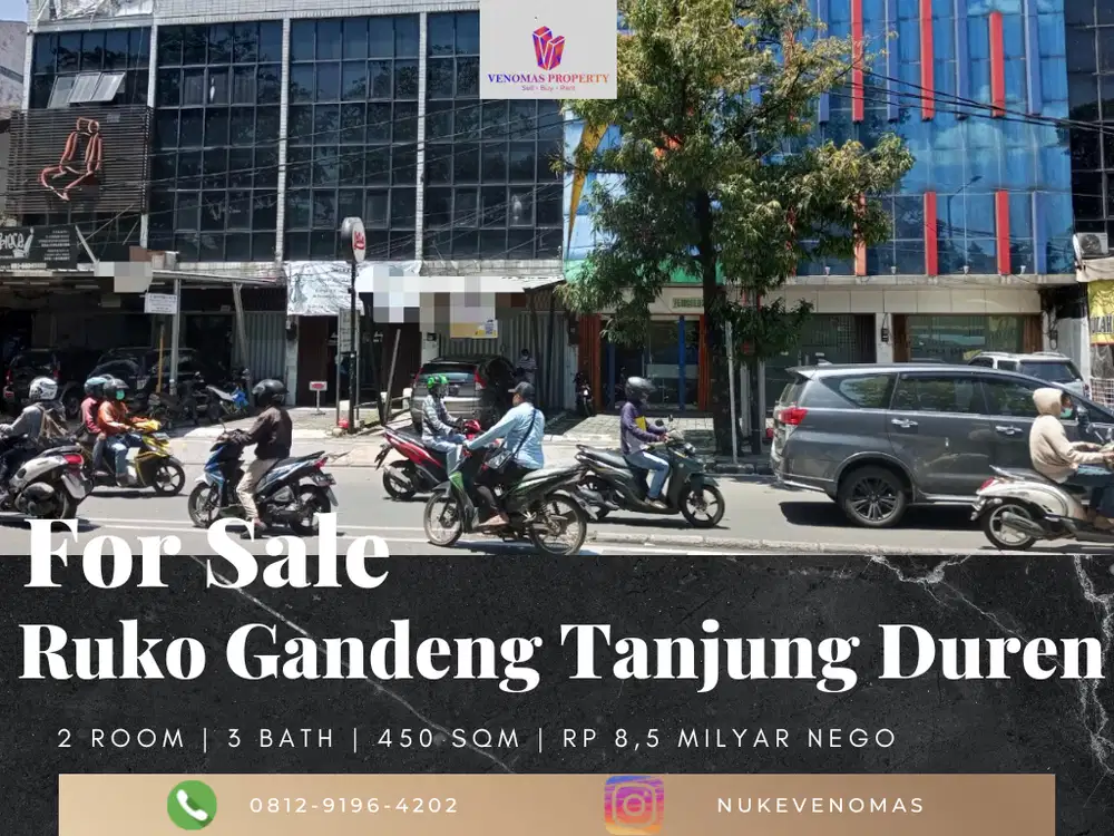 Ruko Gandeng 4 Lantai Tanjung Duren