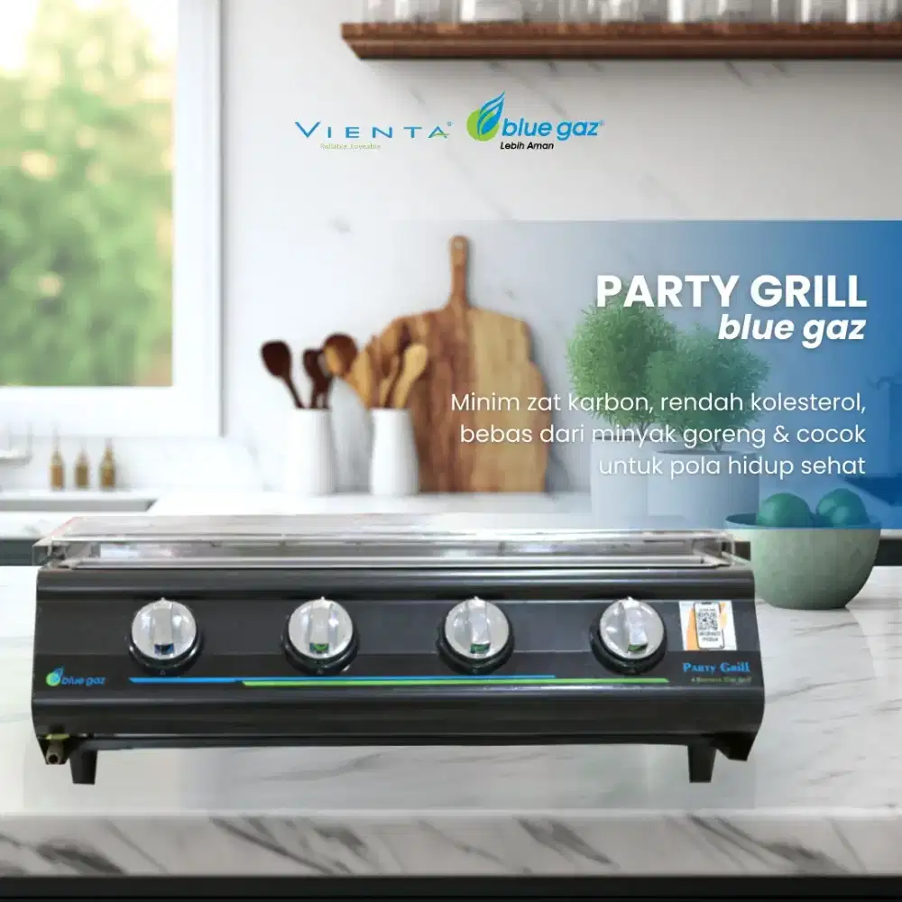 Jual Family Grill Vienta Blue Gaz
