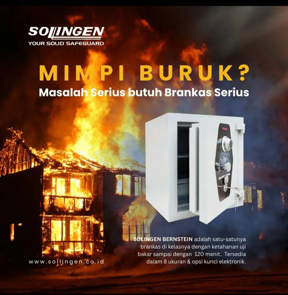 Lemari besi ( brankas) tahan api SOLLINGEN