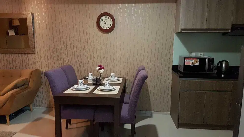 Cozy Unit 2BR Full Furnished Apartement The Menteng Accent Bintaro