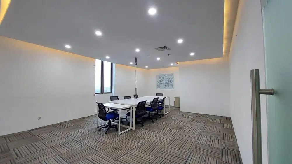 SEWA KANTOR DI JAKARTA SELATAN TB SIMATUPANG 256M2 FURNISHED 180K NEGO