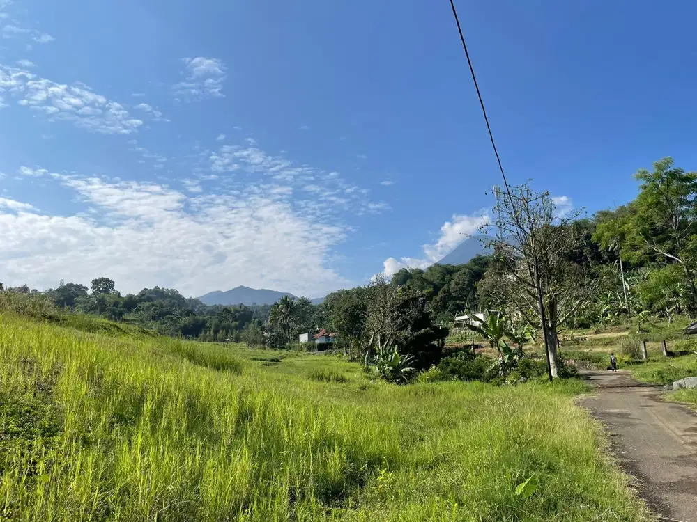 Tanah strategis murah shm di cisarua puncak bogor