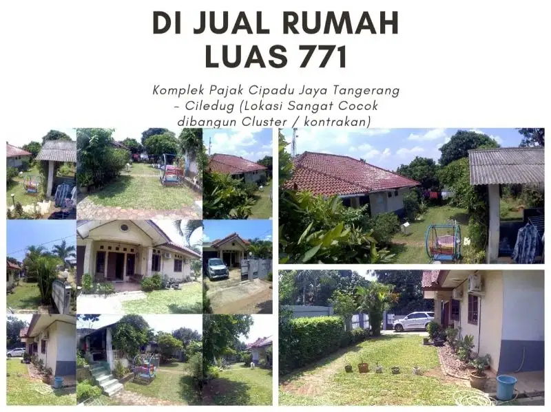 Di Jual CEPAT Rumah di Komplek Pajak Cipadu Jaya