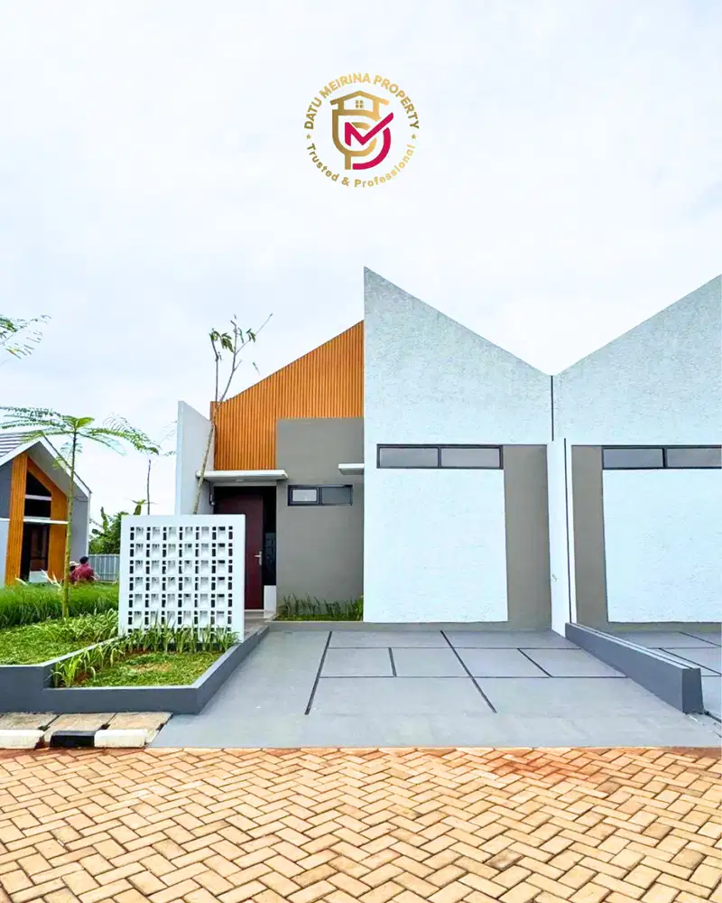 Rumah aesthetic murah cicilan 2 jutaan dekat stasiun kereta Promo DP 0