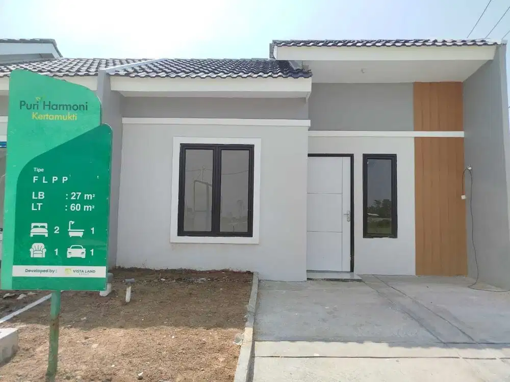 RUMAH ANGSURAN 1 JT AN DEKET KAWASAN MM 2100