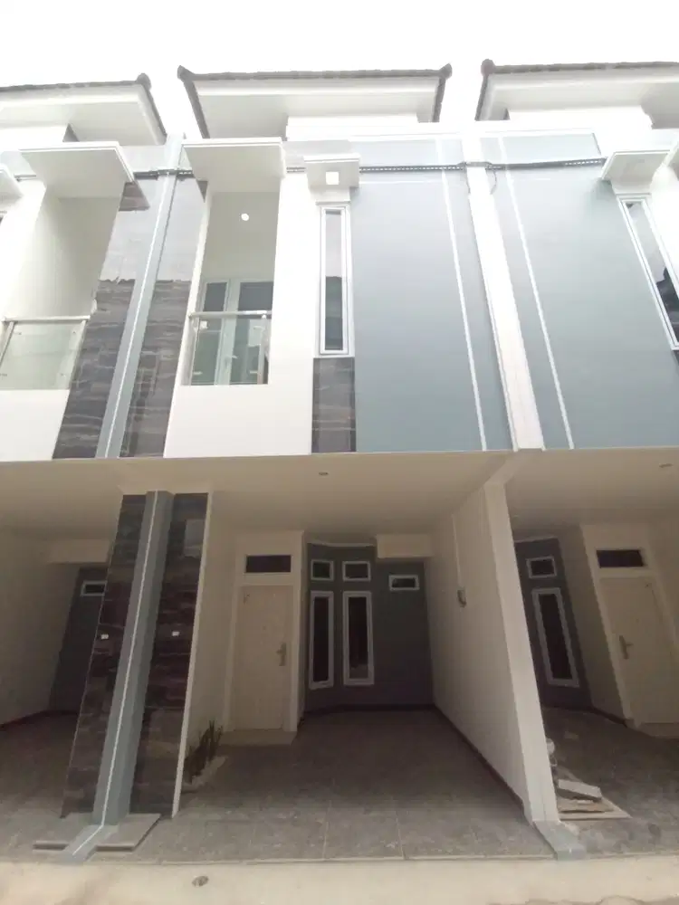 Dijual Rumah Baru Minimalis Modern 2lt di Jl Kran 5 Kemayoran Jakpus
