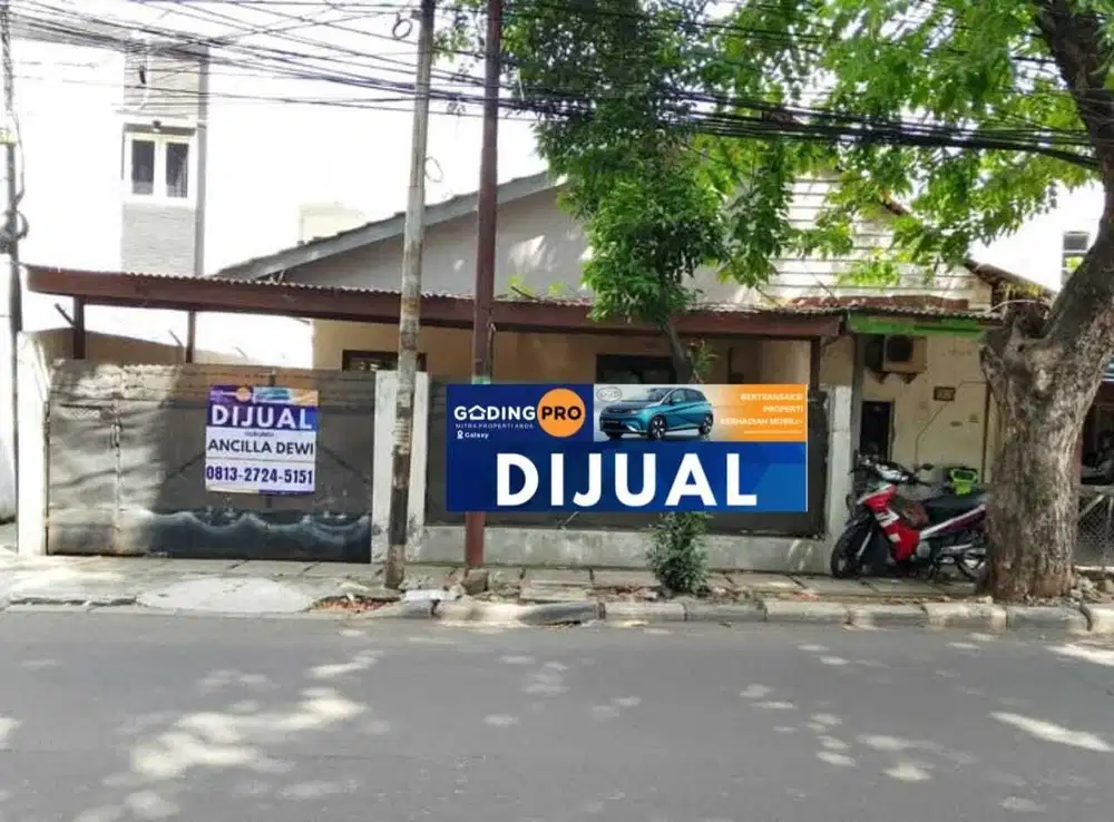 Dijual Rumah Area Palbatu LT 128 Strategis selangkah Kokas Jakarta Selatan