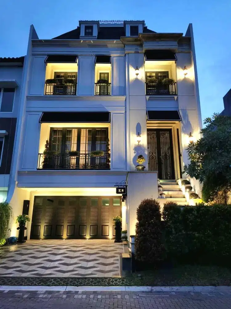 Jual rumah ancol marina cove 10x17 full furnish american classic