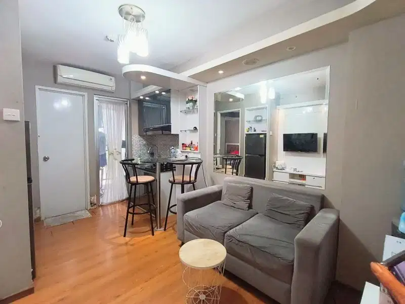 hunian mewah type 2 br furnish tower catleya view pool jaktim
