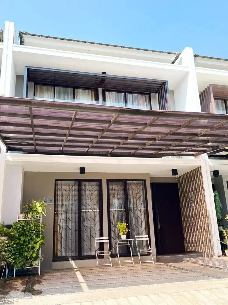 DISEWAKAN CEPAT – RUMAH CANTIK FULLY FURNISHED, CLUSTER GREENWOOD GOLD