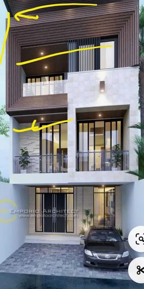 DIJUAL RUMAH BARU 4 LANTAI MINIMALIS SEDANG BANGUN DI CITRA GARDEN 3