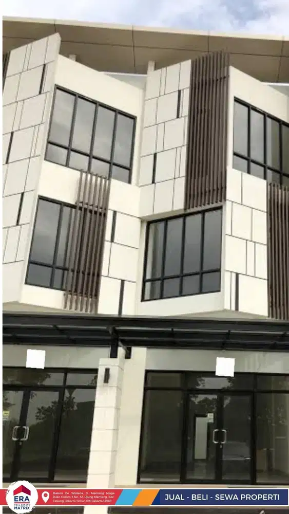 Sewa ruko lokasi strategis 3 lantai di The Boulevard JGC, Cakung