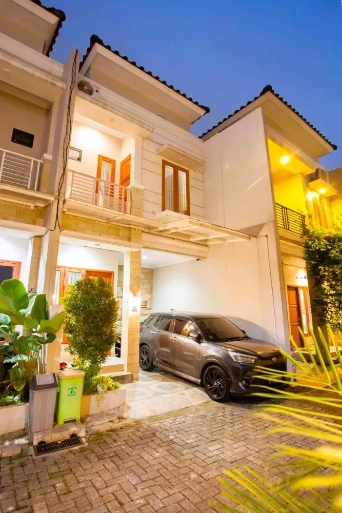 Rumah cluster cantik siap huni area kebagusan Jakarta selatan