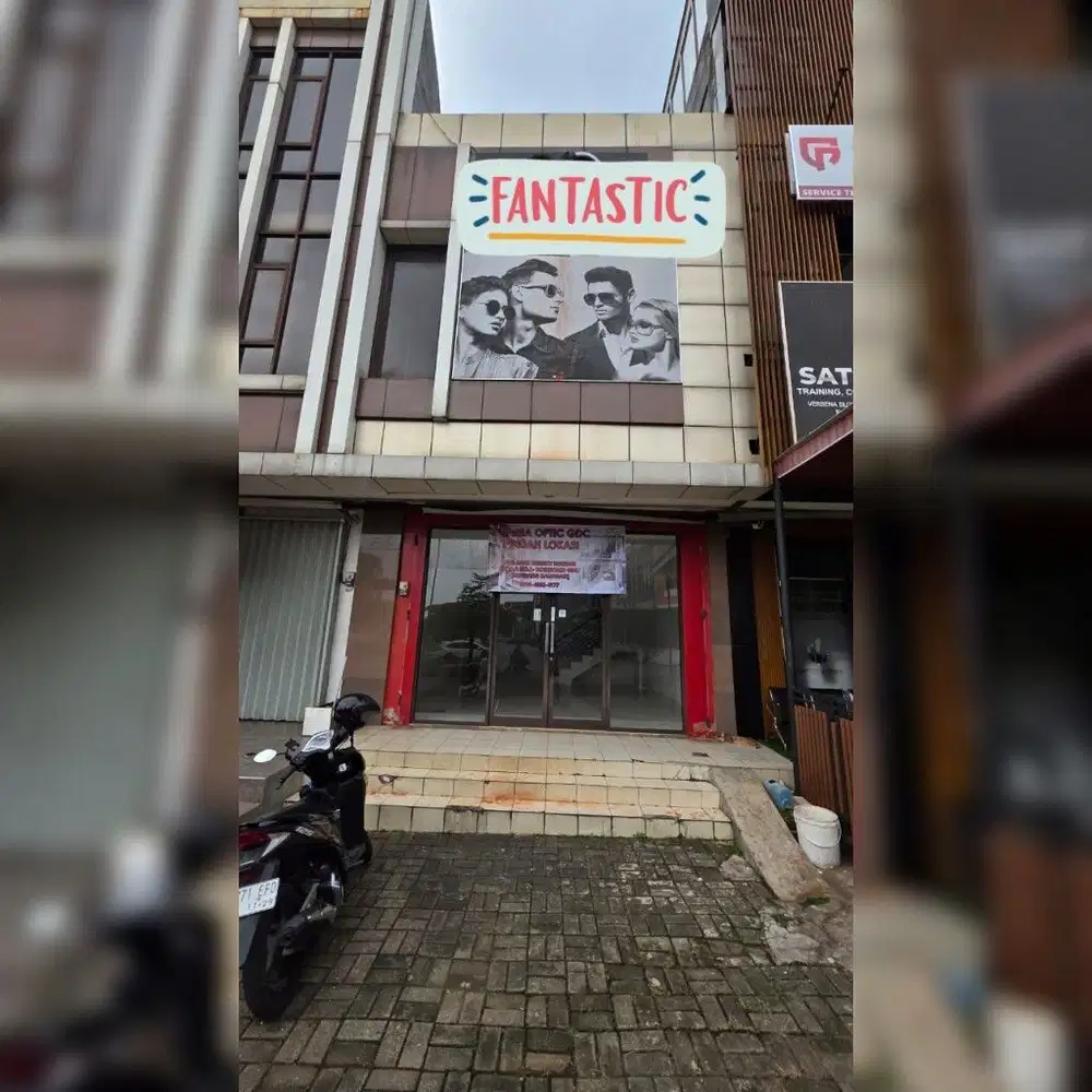 Disewakan ruko 2 lantai strategis di boulevard Grand Depok City (GDC)