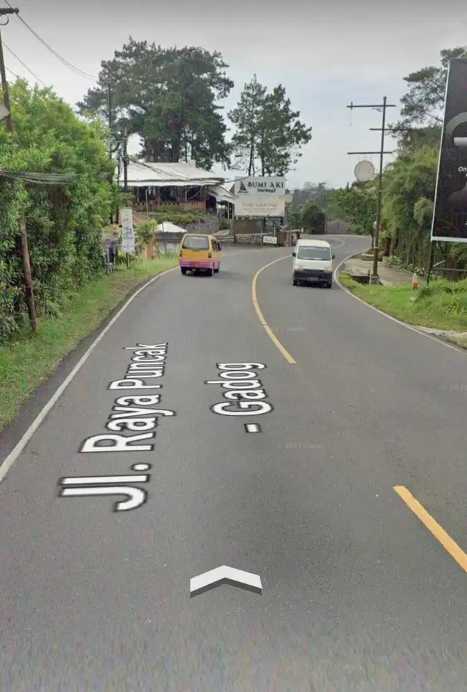 Dijual Villa di Jl. Raya Puncak - Gadog, Ciloto, Cipanas, Cianjur, Puncak, Jawa Barat