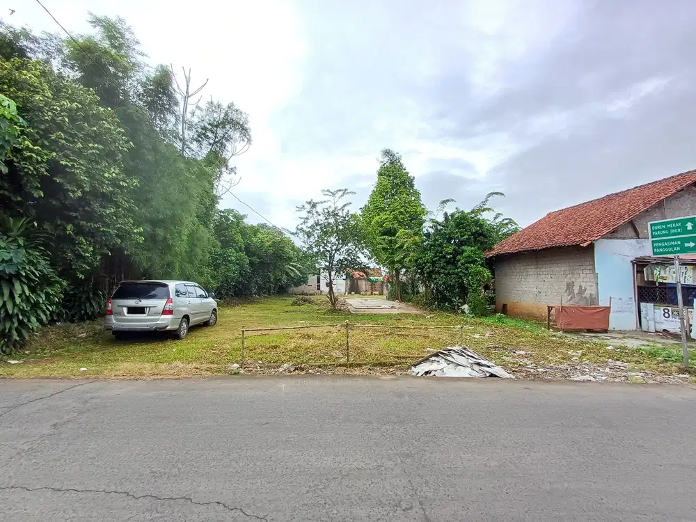 JUAL CEPAT TANAH POSISI STRATEGIS PINGGIR JALAN RAYA