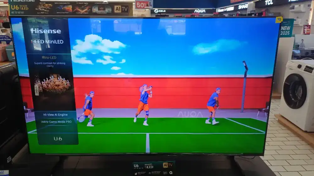 HISENSE ULED MINI LED 65 BISA CICILAN 0%