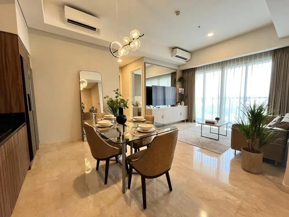 FOR SALE 2 BEDROOM APARTMENT 57PROMENADE CENTRAL JAKARTA FULL FURNISH