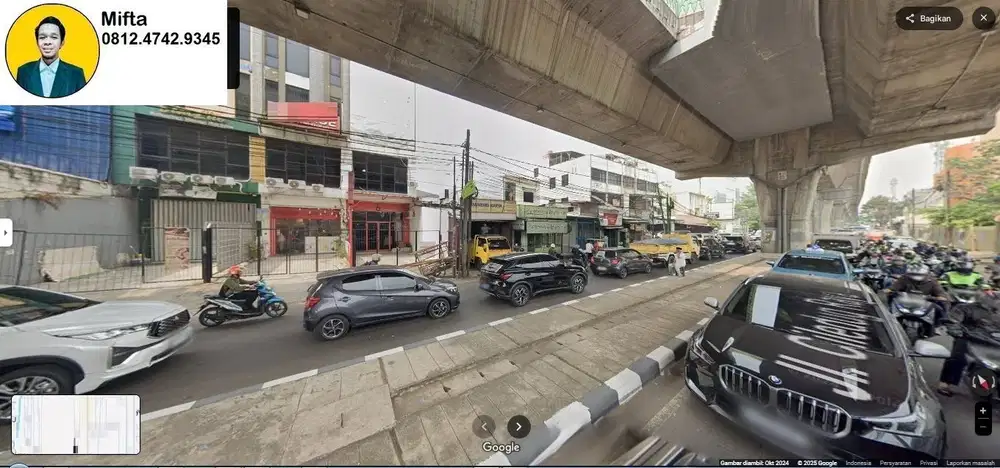 348. Disewakan Ruko 4 Lantai Strategis di Ciledug Raya Kebayoran Lama