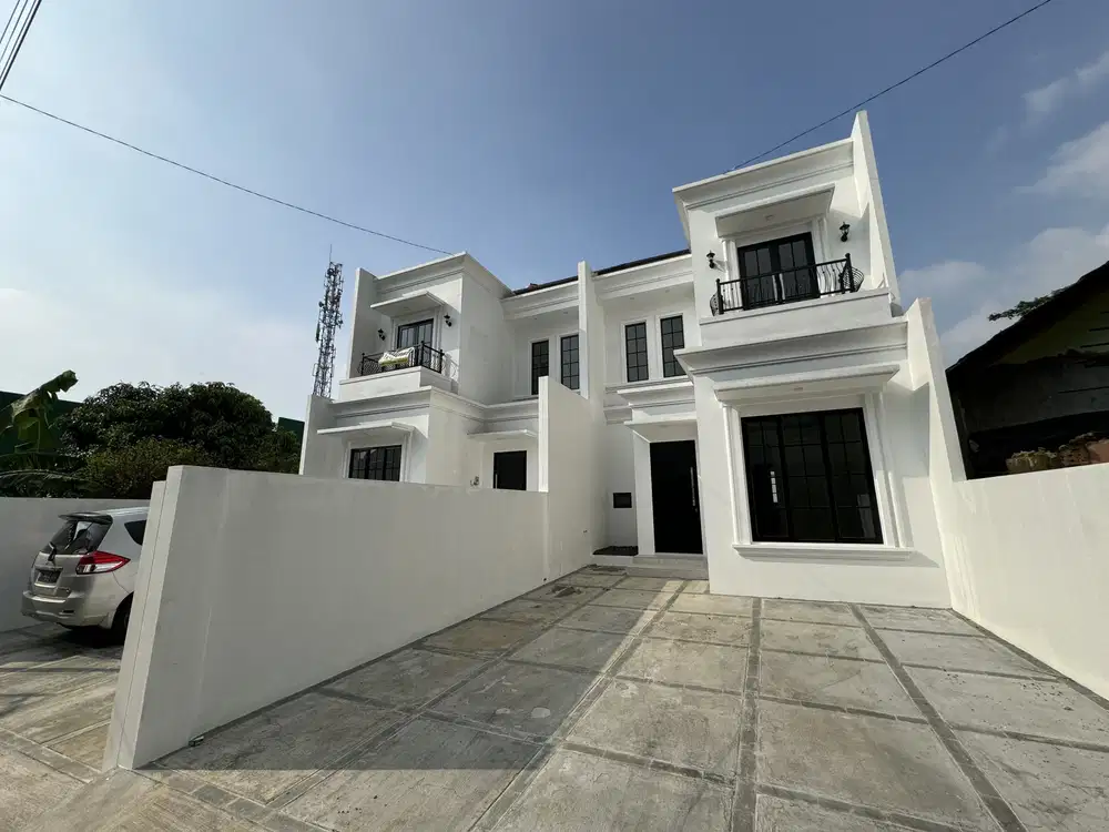 Rumah Siap Huni di kota Bogor Design Modern Klasik