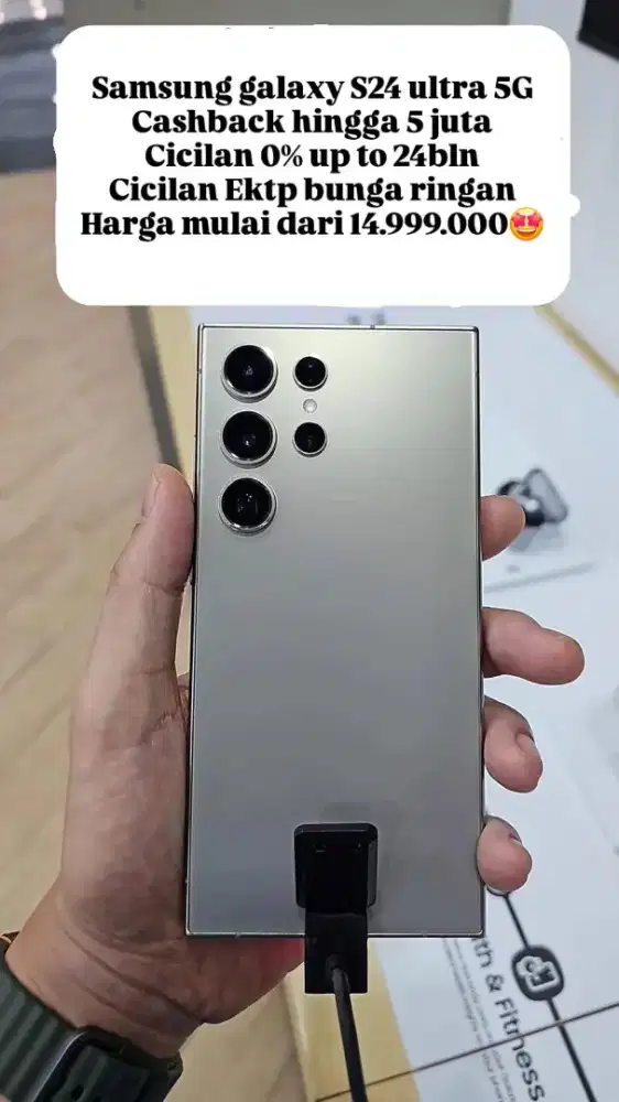 Samsung galaxy S24 ultra 256 garansi nasional