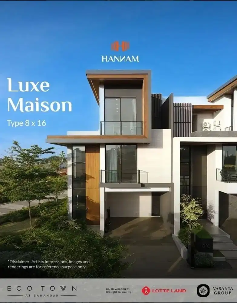 Rumah Mewah Free Lift At Hannam Ecotown Shila Sawangan