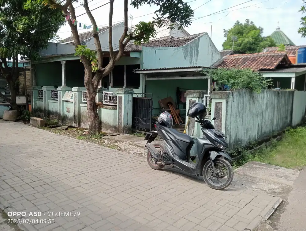 Rumah depan kampus UNPAM hook luas 110 m2