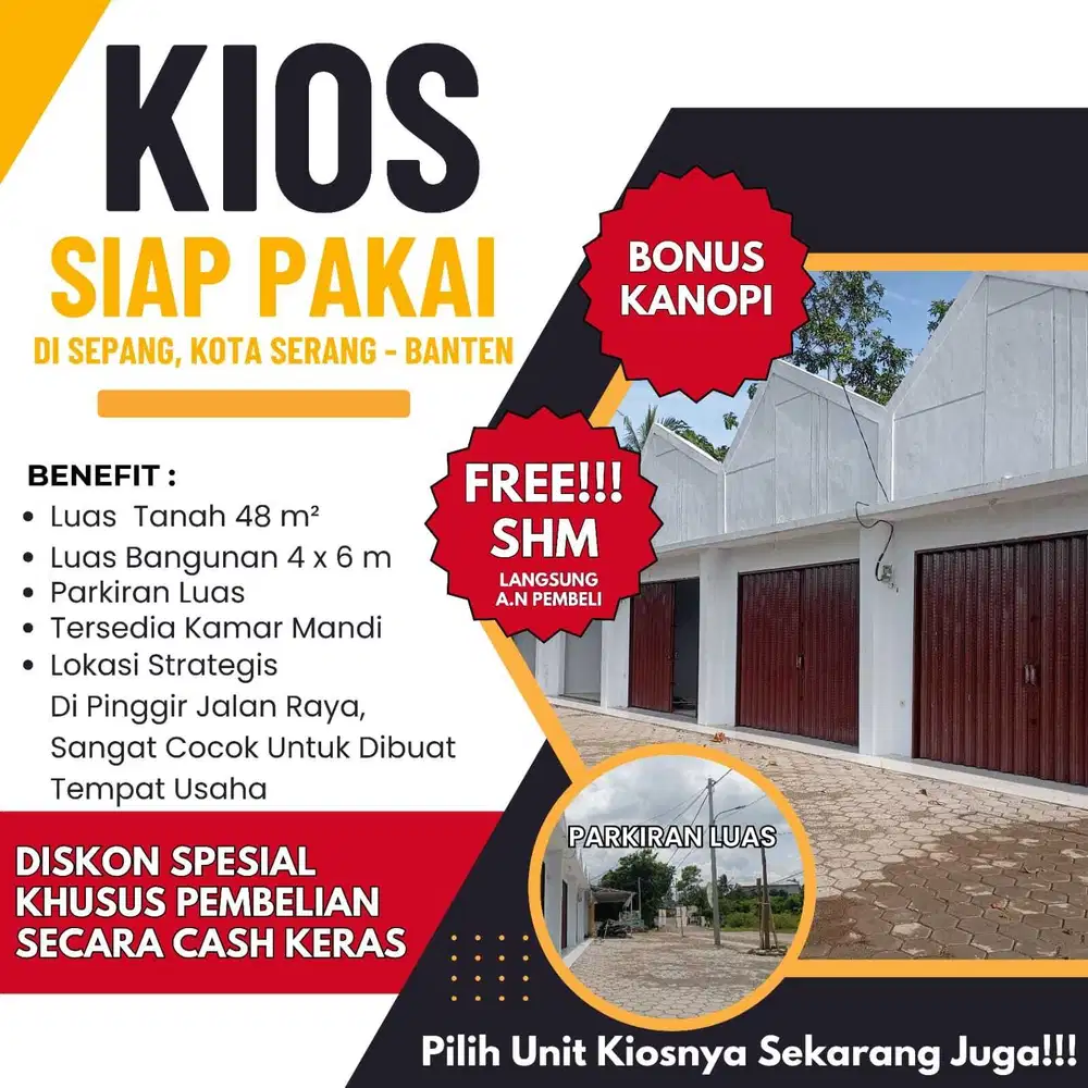 Ruko Murah Pinggir Jalan Cor Di Sepang Belakang Citraland