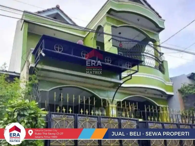 Jual Rumah 2 Lantai Siap Huni Murah Terawat di Pondok Ungu Permai