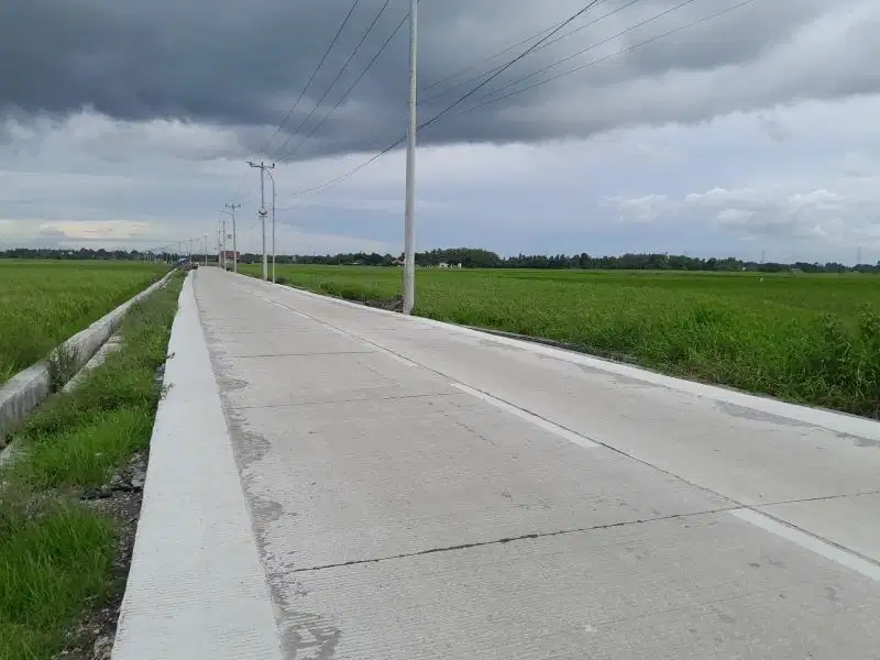 Tanah 500 m² Pinggir Jalan Sawah Luhur