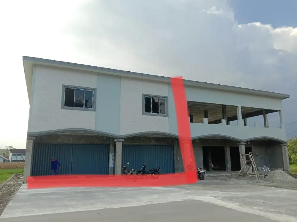 Ruko 2 lantai pinggir jln raya Somagede Banyumas