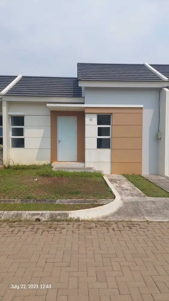 Disewa rumah bangunan baru siaphuni di Srimaya Residence
