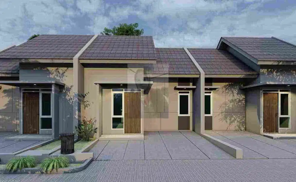 Rumah dekat BSD Serpong cuma 5 menit ke Stasiun Angsuran flat 1 jutaan