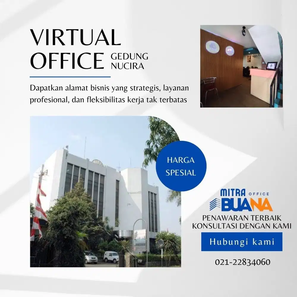 SEWA RUANG KANTOR GEDUNG NUCIRA JAKARTA SELATAN