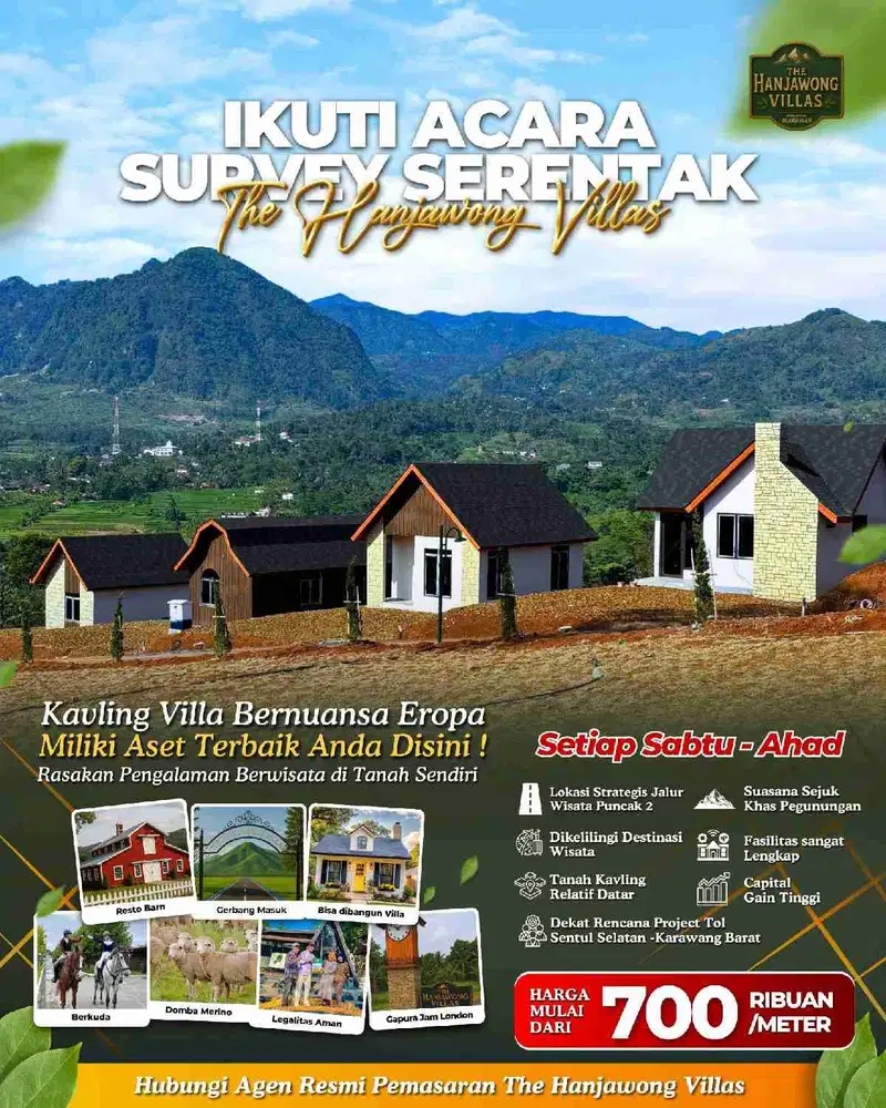 Tanah Kavling Siap Bangun Di Jalur Wisata Puncak 2 Bogor