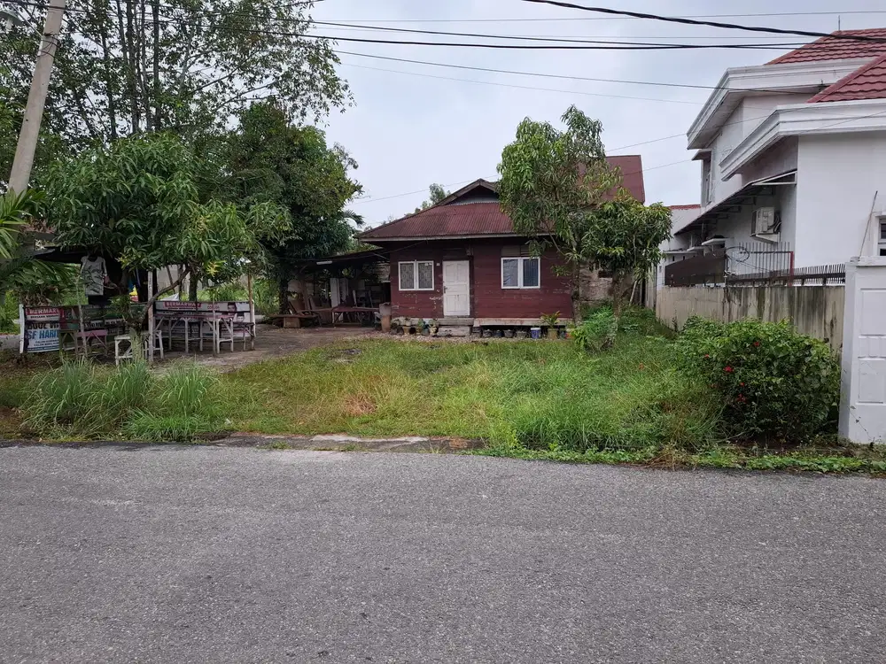 Tanah tepi Aspal 1,3km dari Jalan Sudirman Siap Bangun