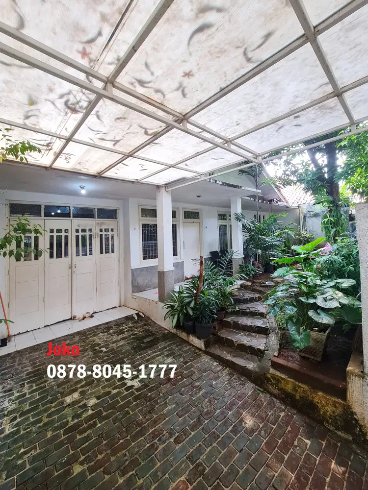 Rumah Lama MURAH Area Hijau Komplek Dempo Kebayoran Baru, jakarta Selt