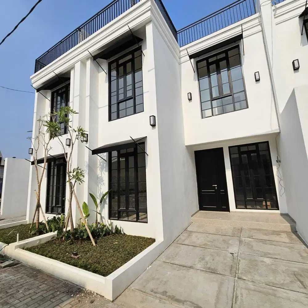 Rumah Cluster Gratis Biaya Biaya di Rempoa Bintaro dekat MRT dan Tol