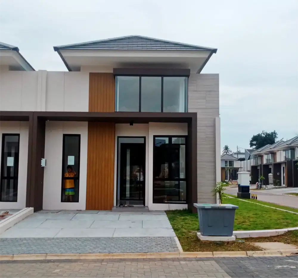 Jual Modal Rumah Sudut Fresh Baru di Citra Garden Serpong