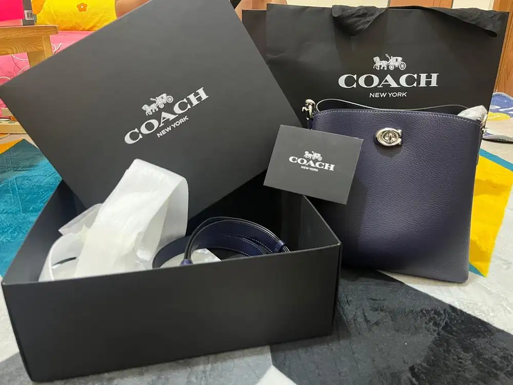 Tas coach willow bucket bag