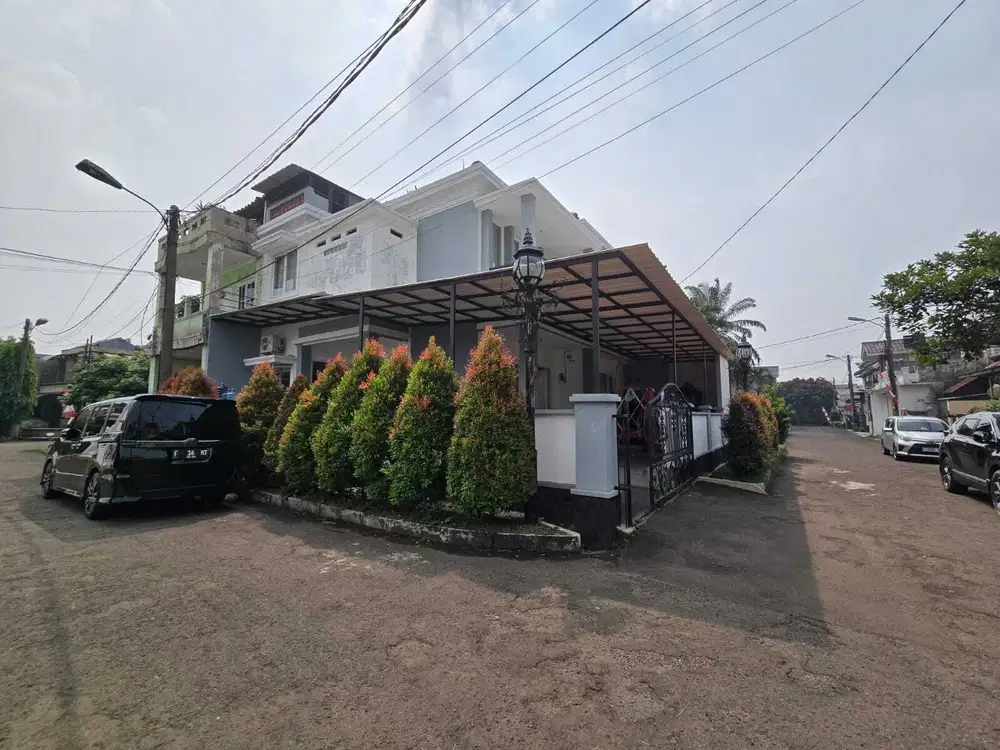 Dijual rumah hook di kawasan Bukit Cimanggu City Siap Huni