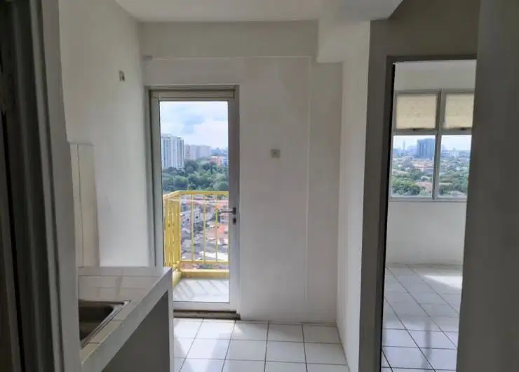 DIJUAL APARTEMEN PANCORAN RIVERSIDE TIPE 2BR KONDISI UNFURNISHED
